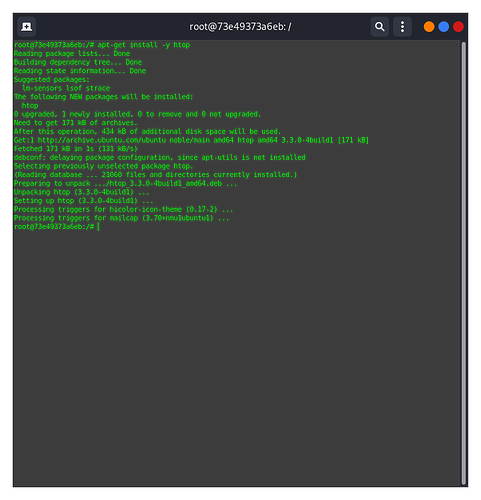 Emu x86 not problems with apt-get.